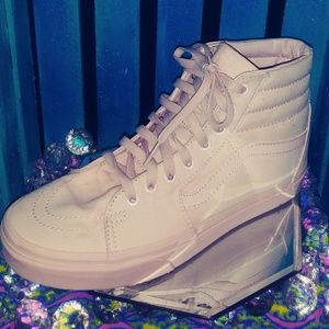 Light pink vans 9.5 womens
